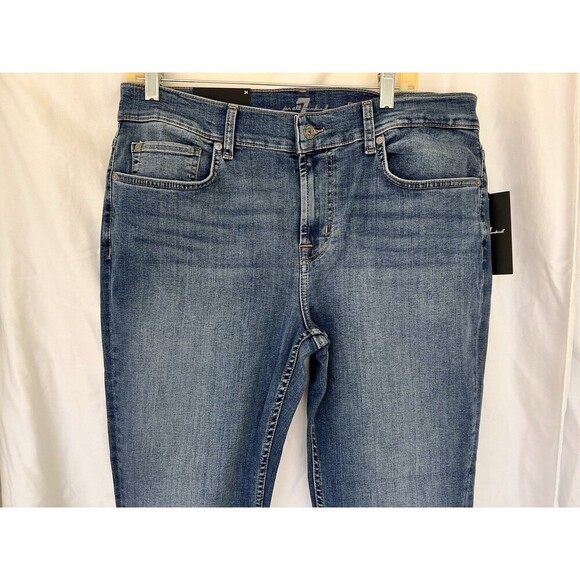 7 For All Mankind Paxtyn Niagara Skinny Jeans Men’s Size 34 High Performance - Picture 2 of 7